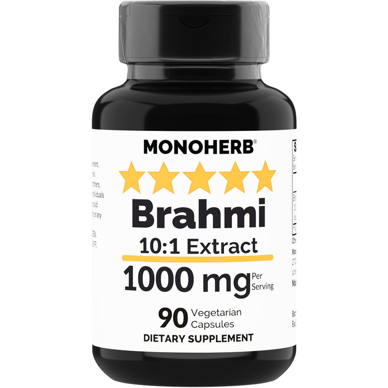 [Australia] - Brahmi Extract 1000 mg - 90 Vegetarian Capsules 