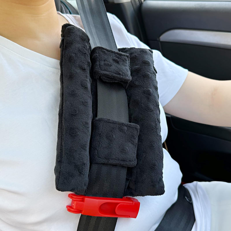 [Australia] - Port Pillow Open Heart Surgery Recovery Pillows After Heart Transplant Gift Chemo Port Must Haves Pacemaker Protector Bypass Post Surgery Cushion Minky Dot Black 