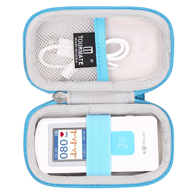 [Australia] - Hard Case Replacement for EMAY/CONTEC/SonoHealth Portable ECG Heart Rate Monitor 