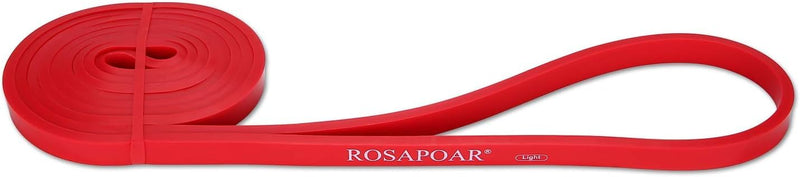 [Australia] - Resistance Band Pull up Band Fitness Exercise Bands Natural Latex for Workout Body Stretch Powerlifting Band Fitness Sport Training at Home/The Gym red 