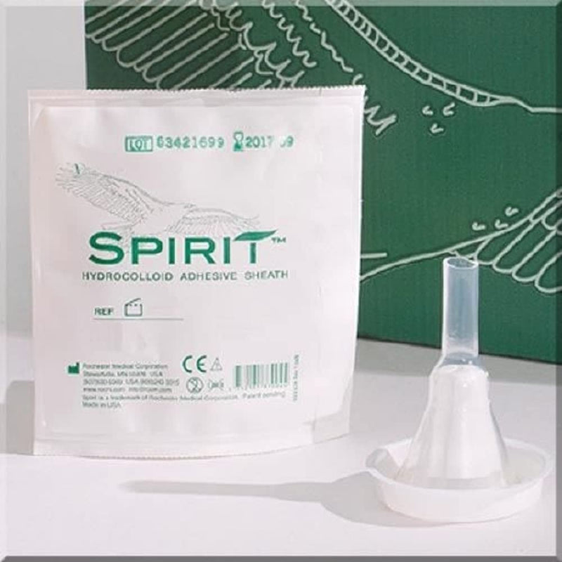 [Australia] - 30 -Pack Spirit Condom Catheters Hydrocolloid Sheath Style 1, 29mm Medium Rochester/Bard 