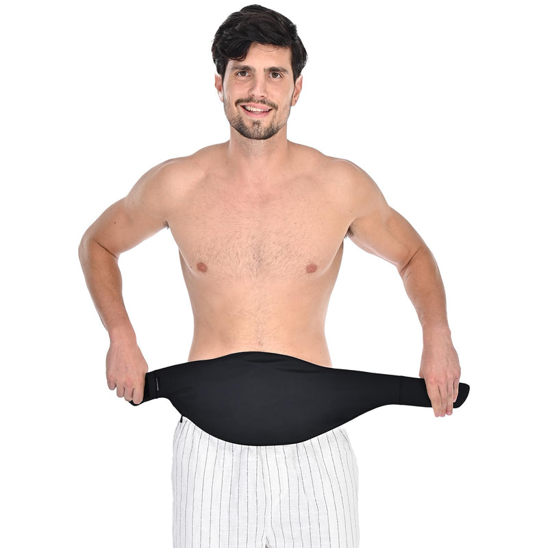 [Australia] - Ostomy Bag Covers for Men and Women | Sports and Daily Life | Leak-Proof and Odor-Masking Solution, Black(L) Large 