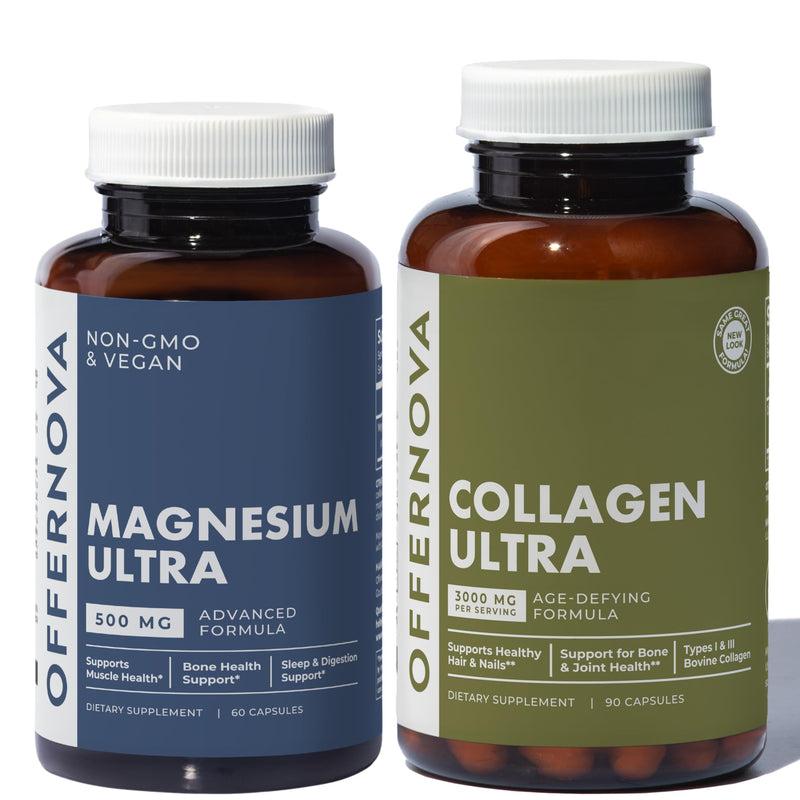 Offernova Calm & Repair Duo Collagen Ultra + Magnesium Ultra Duo