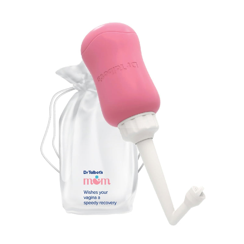 [Australia] - Dr. Talbot's Mom Postpartum Peri Bottle with Carry Bag - Silicone Perineal Spray Bottle for Mothers - 12.2 fl oz 
