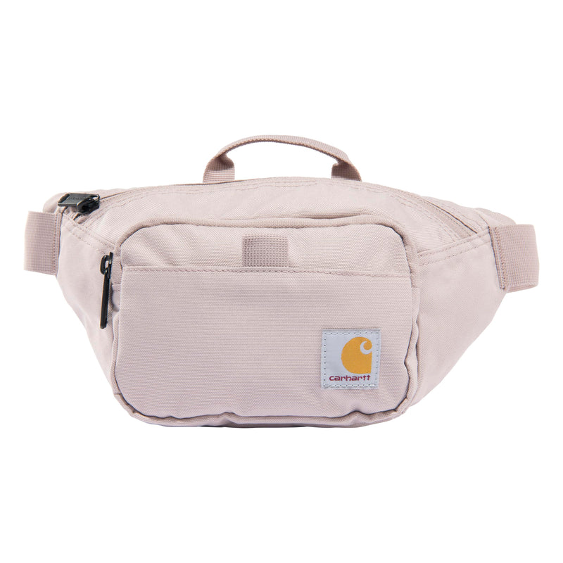 Carhartt Classic Adjustable Sling Bag, Durable, 600-Denier Water Resistant Hip Pack Essential Waist Pack (Mink) One Size