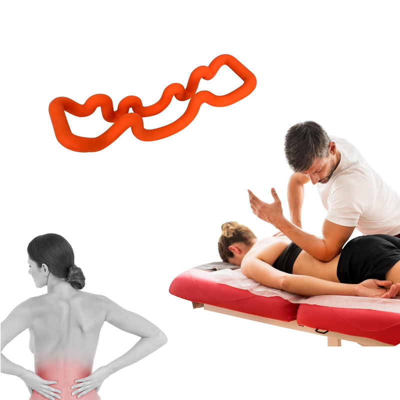 [Australia] - Back Deep Tissue Massager, Back Stretcher, Relieve Low Back Pain, Middle Back Pain and Sciatica, Athletes Muscle Recovery Tool 