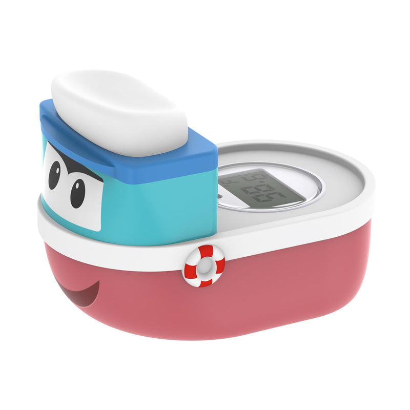 [Australia] - Baby Bath Thermometer for Newborn | Digital Bath Water Temperature Sensor | Infants Bathtub Thermometer with Visual Alarm | Kids Bathing Floating Toy 