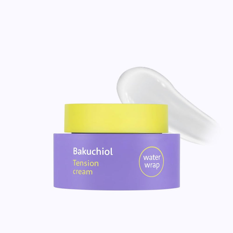 [Australia] - CHARMZONE Bakuchiol WaterWrap Tension Cream – Korean Skincare Retinol Alternative with 99% Bakuchiol, Pore Refining, 8-Layer Hyaluronic Acid for Firming, Anti-Aging, Hydration (1.69 fl. oz / 50 ml) 