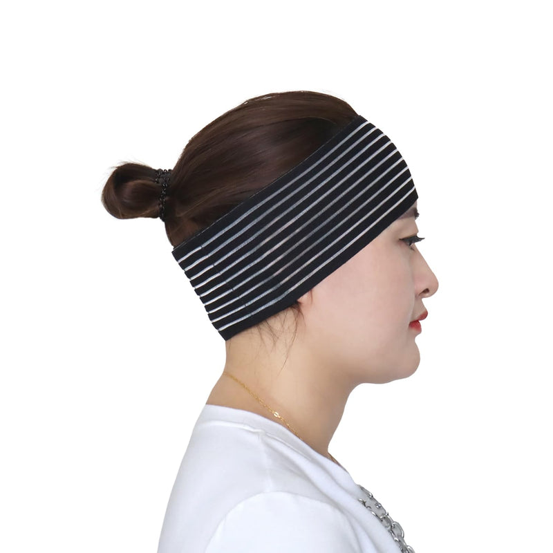 [Australia] - Post Surgical Otoplasty Compression Headband Post-op Recovery Ear Band Ear Compression Garment Wrap Bandage for Women and Men 