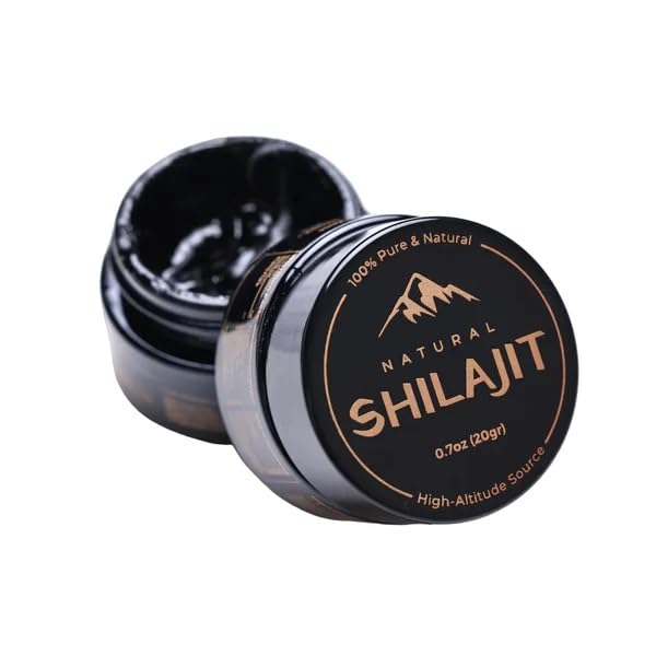 [Australia] - Shilajit Natural Himalayan Organic Resin 20 Grams, Pure Shilajit Supplement Enriched Fulvic Acid & 85+ Trace Minerals, Plant Based Nutrients for Energy, Support Metabolism & Immune System 