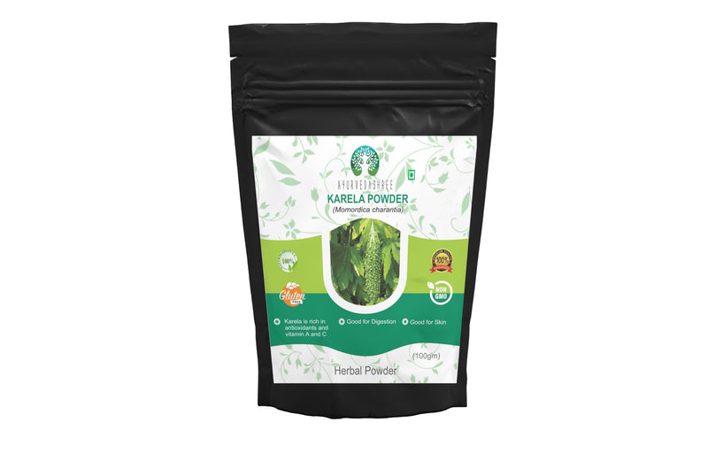 [Australia] - Bitter Melon Powder 100 Gm I Momordica Charantia/Karela Fruit Powder I Ayurvedic herb I Support Liver Function I Herbal Supplement I Supports Skin and Stomach 