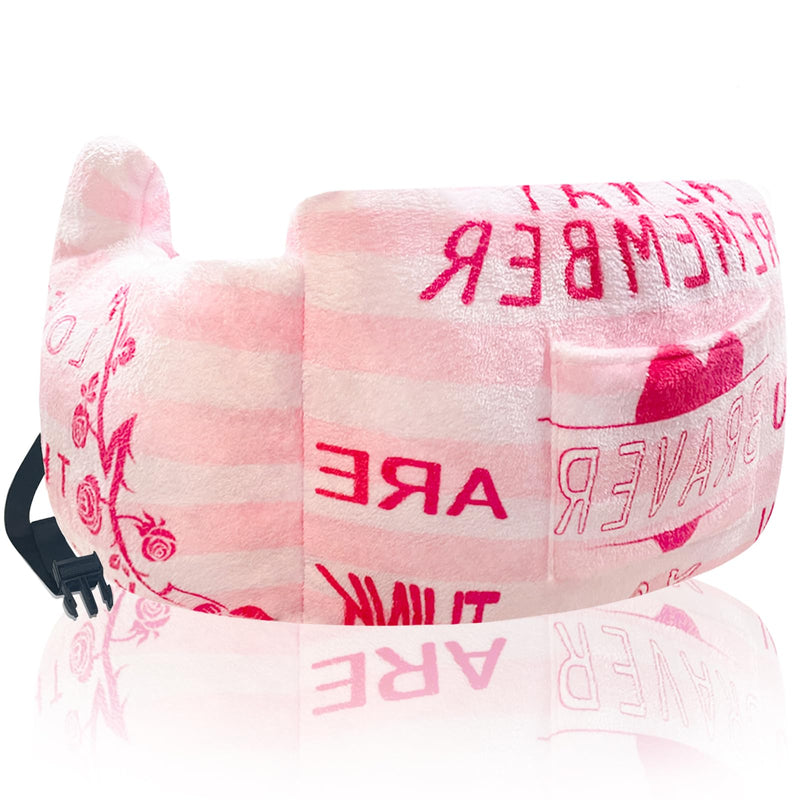 [Australia] - Mastectomy Pillow Post-Surgery Pillow for Mastectomy and Breast Cancer Recovery Comfort Gifts for Women Patients Pink Braver one size 