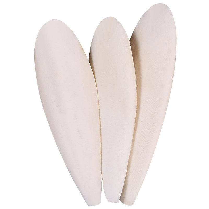 Afkengung 3 Pieces Cuttlebone Natural Cuttlebone Calcium Block for Birds Parakeets Reptiles Turtles Grindable Powder Feeding Natural Calcium Supply Improve Pet Immunity Each 5.5-6.5 Inch - PawsPlanet Australia