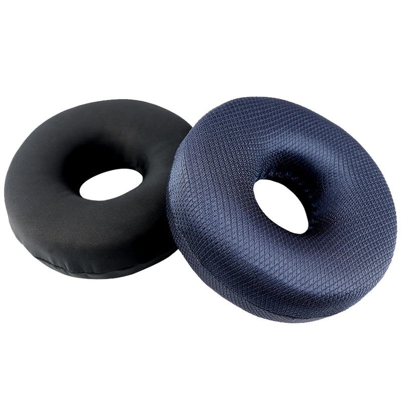 [Australia] - 2Pcs Donut Pillow Donut Seat Cushions Round Hollow Tailbone Ear Hole Piercing Pillows Hemorrhoid Cushions for Relieve Pain,Random Color,5.9 inch 