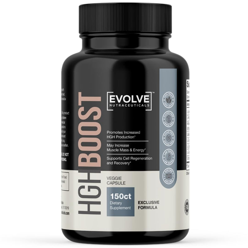 [Australia] - HGH Booster 2X Strength (150 Count) Anti-Aging, Increase Stamina and Energy, Rejuvenate Skin and Hair, L-Lysine HCL, L-Arginine HCL 