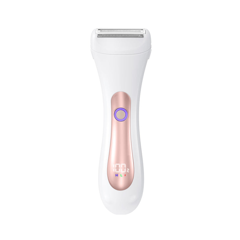 [Australia] - Cordless Electric Epilator for Women IPX7,Versatile Epilator with AdjustableTwo-Speed Shaver,Ergonomic Handle,Ideal for Shower Use, Efficient and Comfortable Hair Removal Experience(White) White 