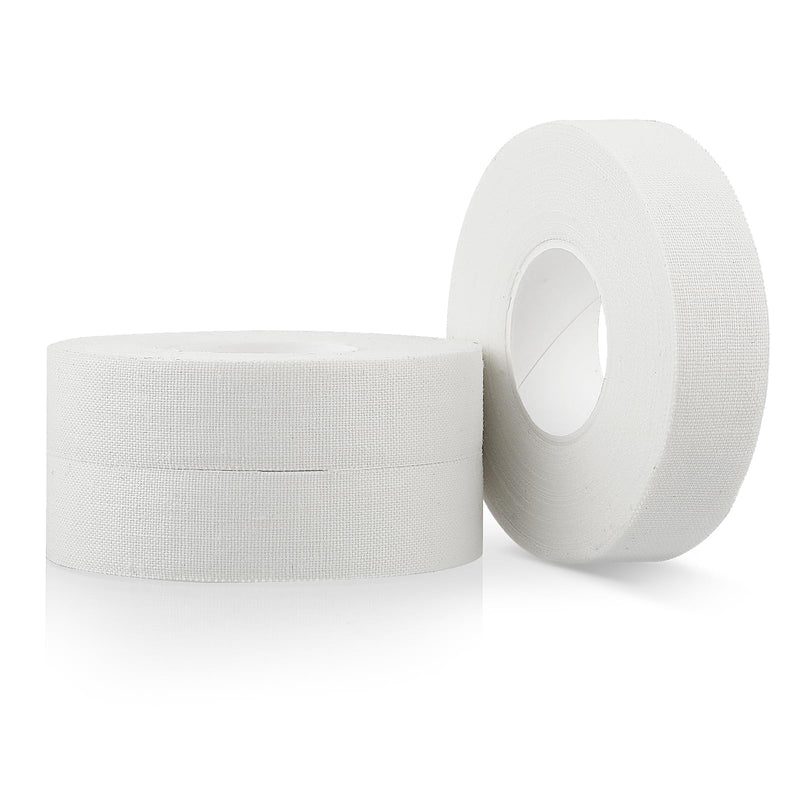 [Australia] - 3 Rolls Finger Tape White Extra Strong 0.6-Inch x 32-feet Athletic Tape for Fingers Feet Sweat Volleyball Finger Tape for Outdoor Sports Climbing Football 3 
