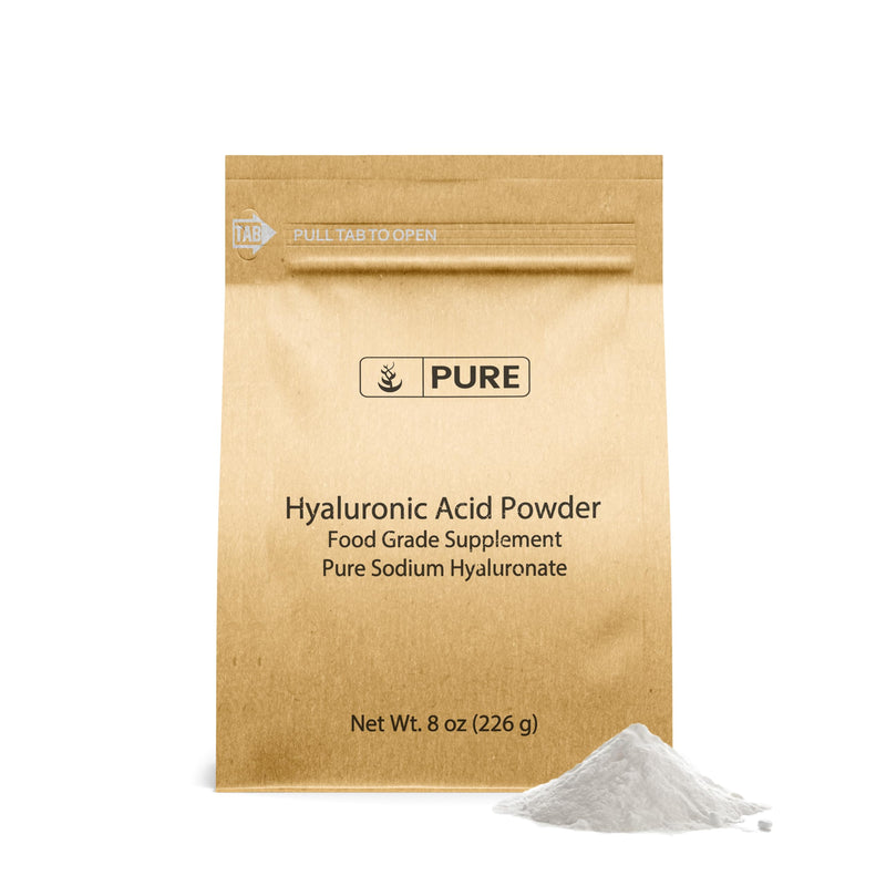 [Australia] - PURE ORIGINAL INGREDIENTS Hyaluronic Acid (8 oz) Water Soluble, Fine Powder 8 Ounce 
