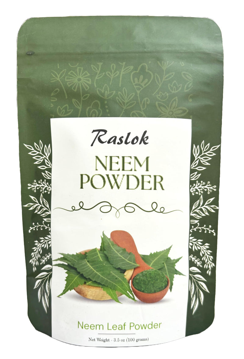 [Australia] - Neem Powder |100% Pure and Natural Neem Powder | Very Bitter Neem Supplement for Skin,Hair and Detox (3.52 oz) 3.52 Ounce (Pack of 1) 