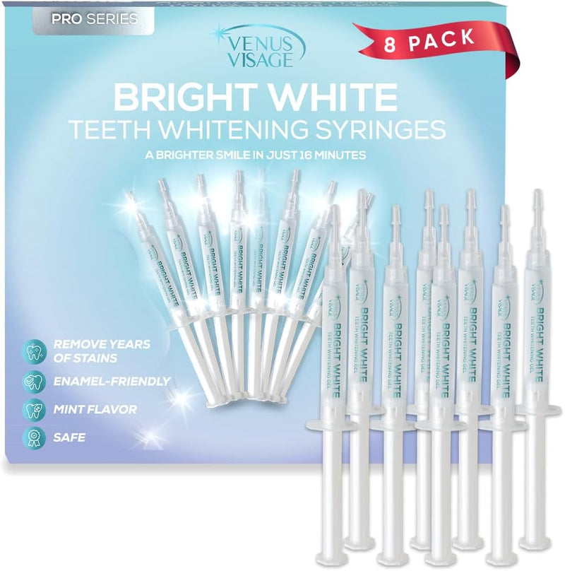 [Australia] - Teeth Whitening Gel Refill, 8 Packs, 35% Carbamide Peroxide Whitening Gel for Trays, Profesional Teeth Bleaching Gel for Fast Result, Work with Teeth Whitening Kit, IMOSTY Whitening Gel (8 x 3ml) 