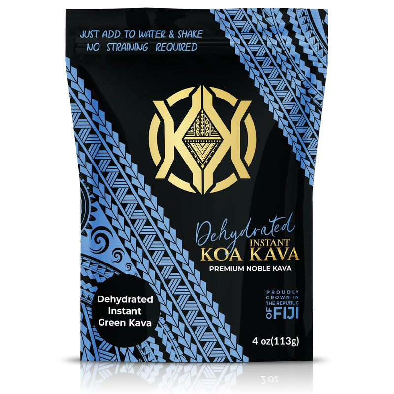 [Australia] - Dehydrated Instant Kava - 100% Dehydrated Instant Green Fijian Kava Root Powder, 4 oz (113g) 4 Ounce (Pack of 1) 
