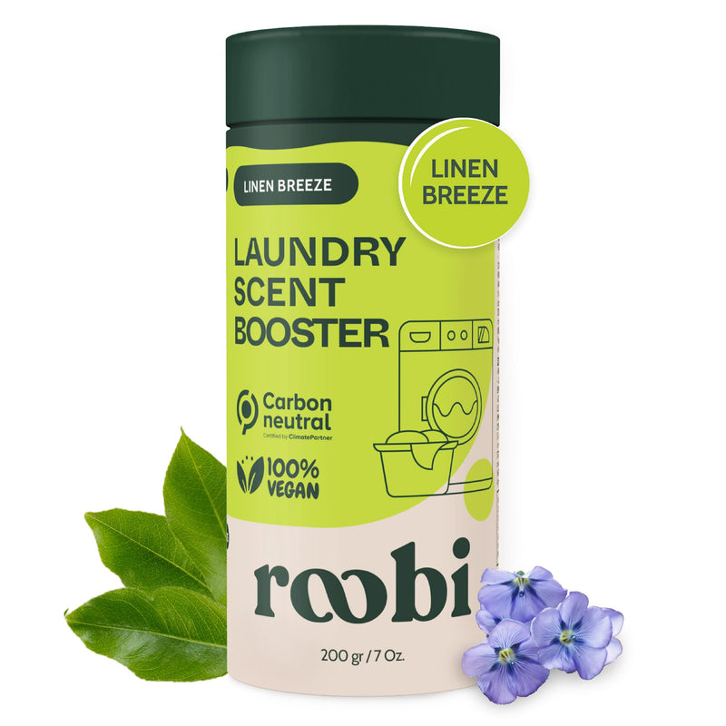 [Australia] - Sustainable Laundry Scent Booster Beads. Linen Breeze Fragrance Laundry Beads. Up to 20 Washing Cycles. Carbon Neutral, 100% Vegan. 