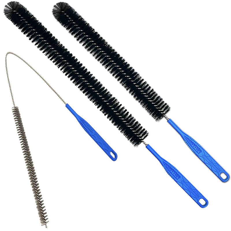 [Australia] - Flexible Cleaning Tool,Bendable Sewer Drain Brush, Long Pipe Cleaner for Home Kitchen Sink, Shower and Tub Hair Clogs 