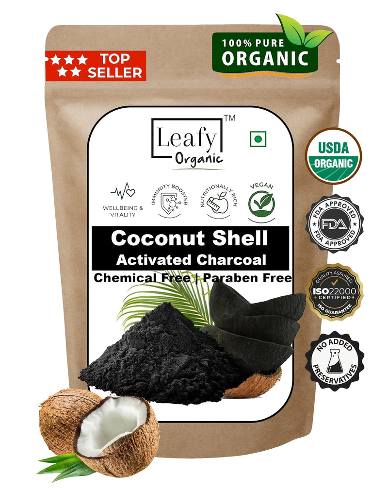 [Australia] - Coconut Activated Charcoal Powder - 1 lb / 16 Oz - Whitens Teeth, Rejuvenates Skin and Hair, Supports Better Digestion 