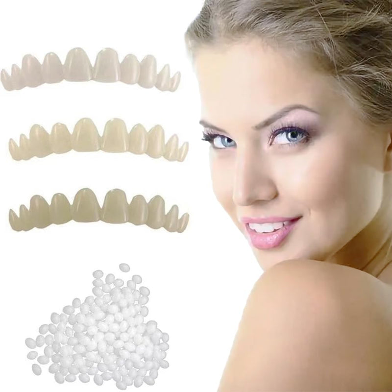 [Australia] - Dental repair kit - fix the lost teeth and broken teeth quickly restore a confident smile. The perfect tooth combination of 3 colors makes it look more natural. 