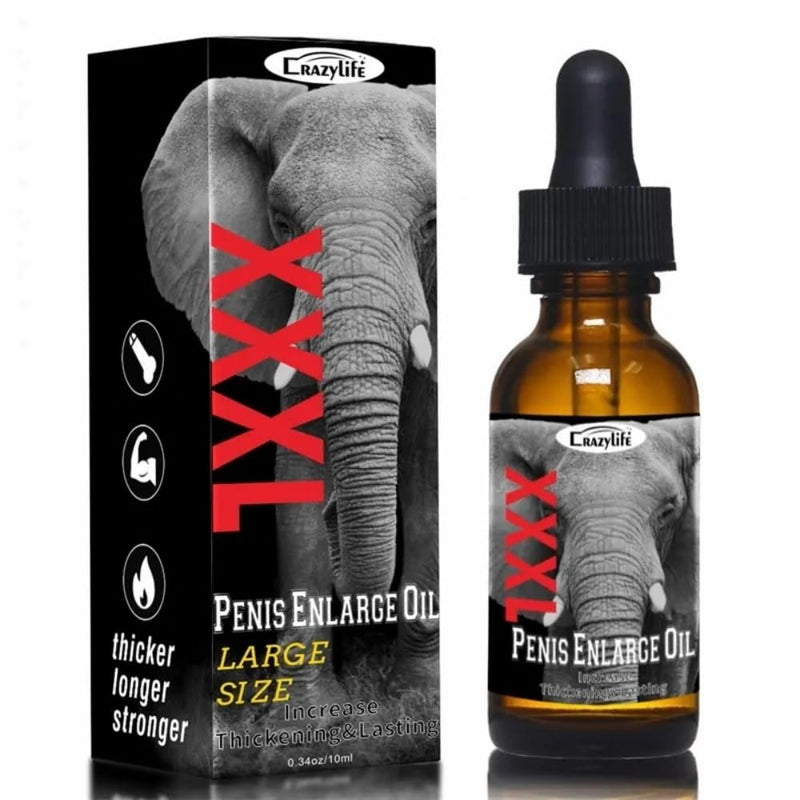 [Australia] - Extra Strength Men Male Enlarger Oil Natural Dick Growth Oil Crazy Life Oil Extension Growth Men 10ml Male Enlargement Oil Increase Size 10ml by Crazylife 