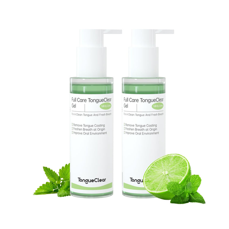 [Australia] - Tongue Cleaner Gel | Fresh Mint Tongue Cleaning Paste | Bad Breath and Halitosis | Mouth Odor Eliminator | Use with Tongue Brushes & Scrapers (2 Pack)‚Ä¶ Oral Gel 