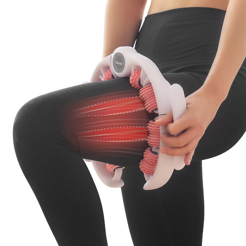 [Australia] - ONUEMP Cellulite Massager Roller, Cellulite Remover Muscle Roller, Fascia Massage Tool for Thigh, Leg, Waist - Anti-Celulitis, Lymphatic Drainage, Body Sculpting, Deep Tissue Pain Relief 