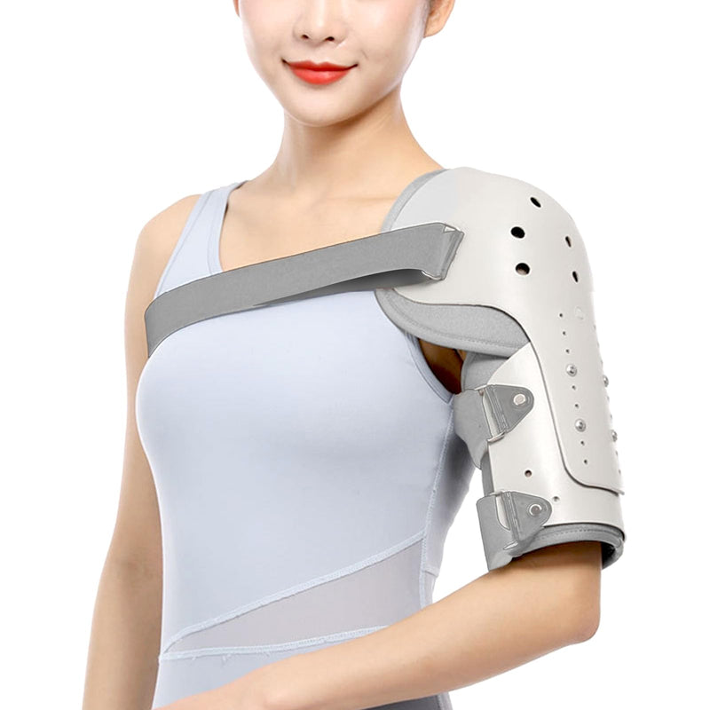 [Australia] - TARSHYRY Medium Humeral Shaft Fracture Splint & Humeral Fracture Brace for Broken Upper Arm Shoulder Bicep Left/Right Arm Long-Bone,Lightweight Breathable Humerus Fracture Splint for Men Women (Left Shoulder) Left Shoulder 