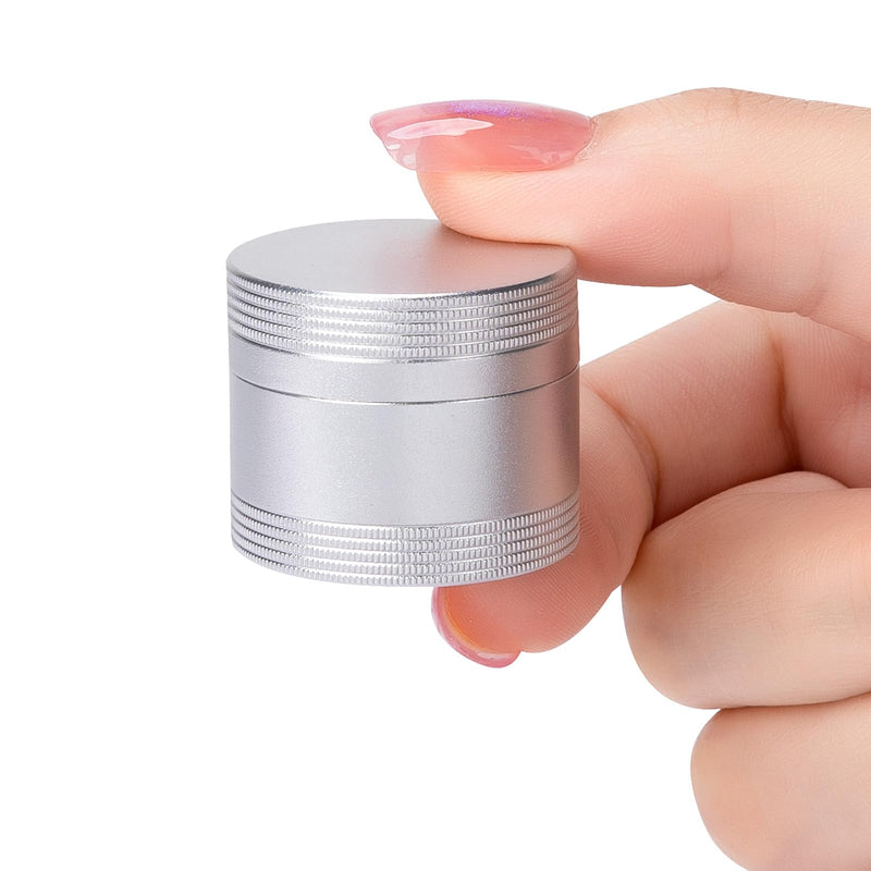 Small Pill Box for Purse Pocket - Metal Pill Case Daily Portable Waterproof Pill Container Medicine Organizer for Pills/Vitamin/Fish Oil/Supplements, Pill Box Small Size