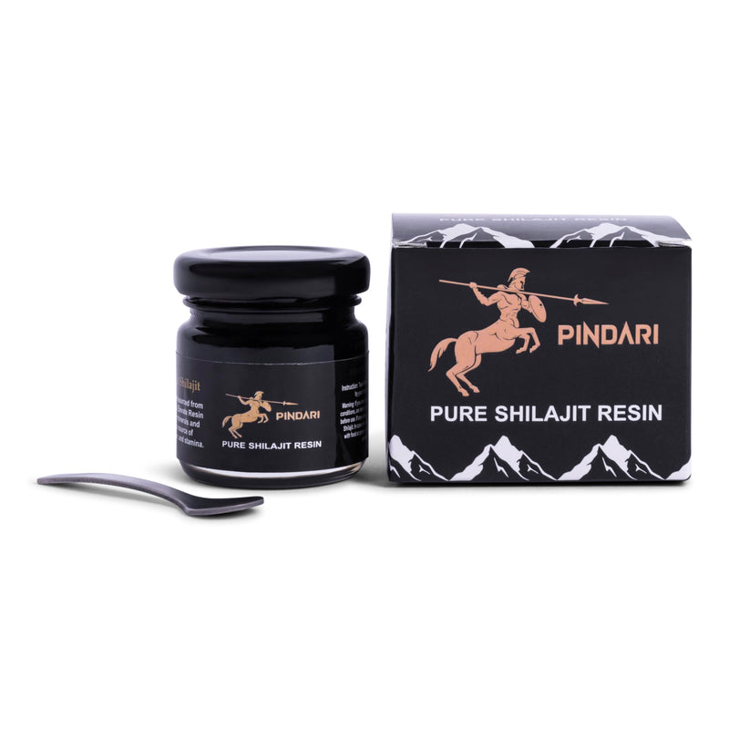 [Australia] - Pindari Shilajit Resin Pure Shilajit 500mg, Nutrient Dense, High Potency, Energy Boost, Immune Support (Resin) 