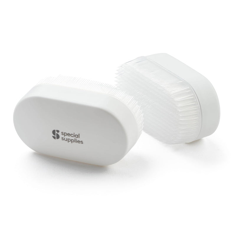 [Australia] - Special Supplies Sensory Brush Therapressure Therapy Brush for Occupational and Sensory Brushing, 2 Pack, Stimulating and Calming Tools for Kids and Adults, Soft Flexible Bristles, Latex Free 