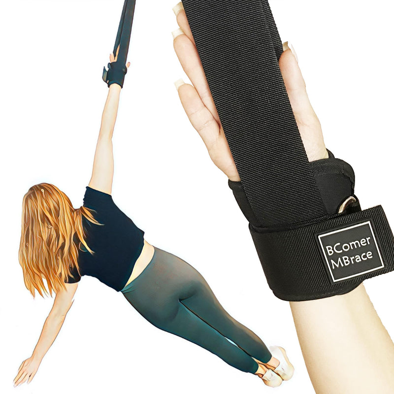 [Australia] - BComer MBrace - Shoulder Stretcher - Shoulder Pulley Post-Injury Recovery - Mobility Stretching Wrist Brace Traction Device | Pravilo Trainer Grips 