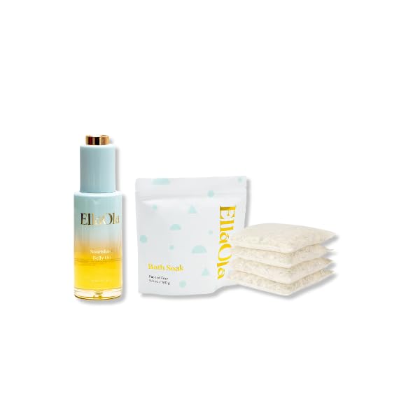 [Australia] - Mama Spa Duo Bundle - Luxurious Nourishing Belly Oil & All-Natural Baby Bath Soak for Pampering Mom and Baby’s Sensitive Skin 