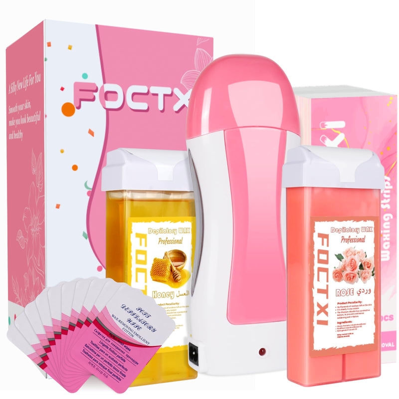 [Australia] - Roller Waxing Kit for Women's Sensitive Skin, 2 Ounce, Hair Removal for Legs 