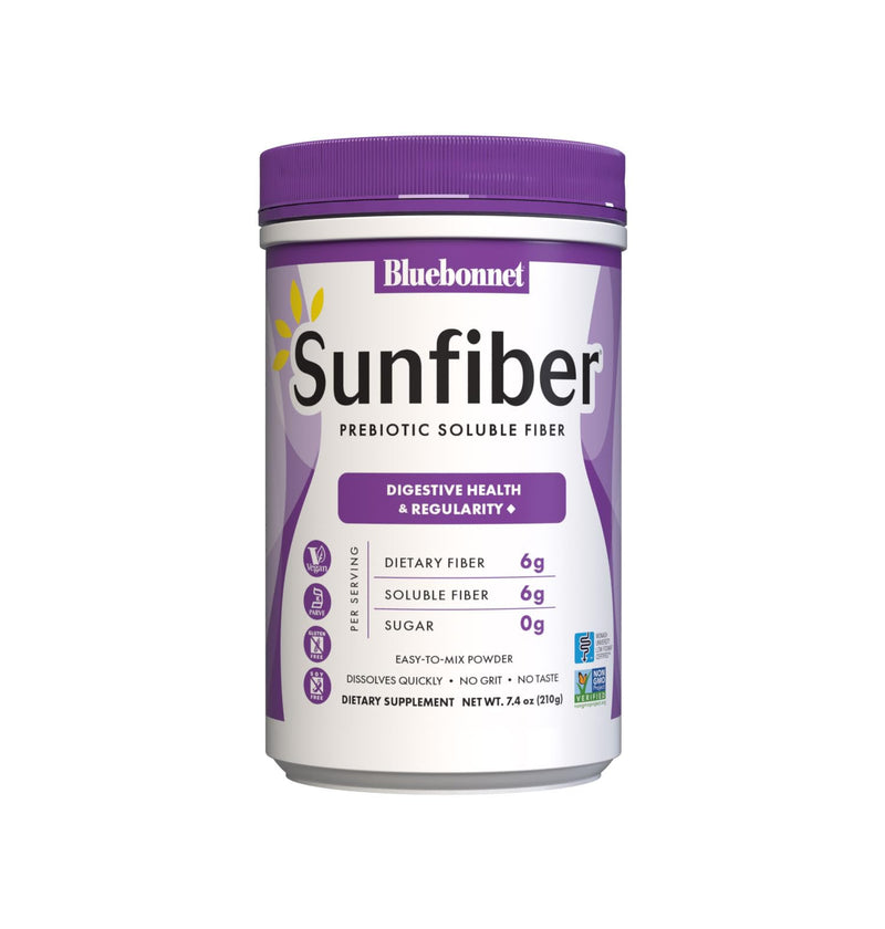 [Australia] - BlueBonnet Nutrition Sunfiber ‚Äì 6 g of Plant Based Prebiotic Soluble Fiber ‚Äì Supports Digestive Health* - Instant Dissolve ‚Äì Non-GMO, Vegan, Kosher, Low-FODMAP ‚Äì Unflavored, 7.4 OZ, 30 Servings 
