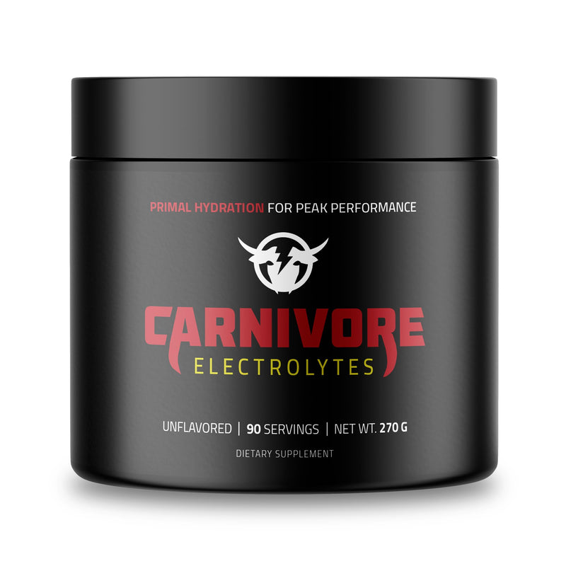 [Australia] - Premium Hydration Powder for Carnivore Diet - Balanced Electrolyte Support, Zero Carb, Keto Friendly - Supplement for Optimal Energy & Recovery - 90 Servings (Unflavored) Unflavored 