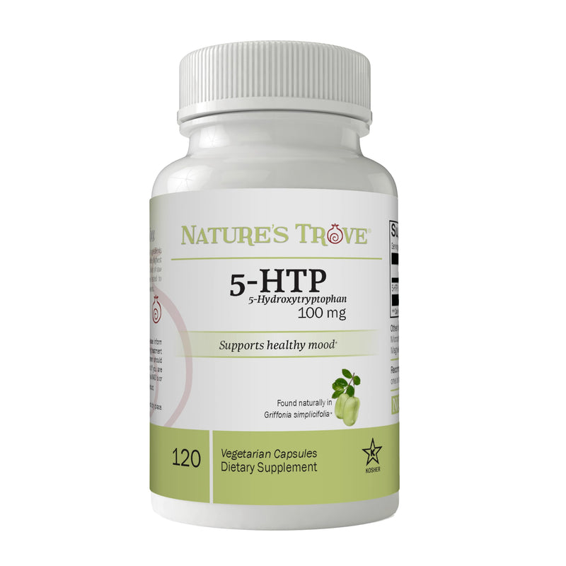 [Australia] - Nature's Trove 5-HTP 100mg 120 Vegetarian Capsules 