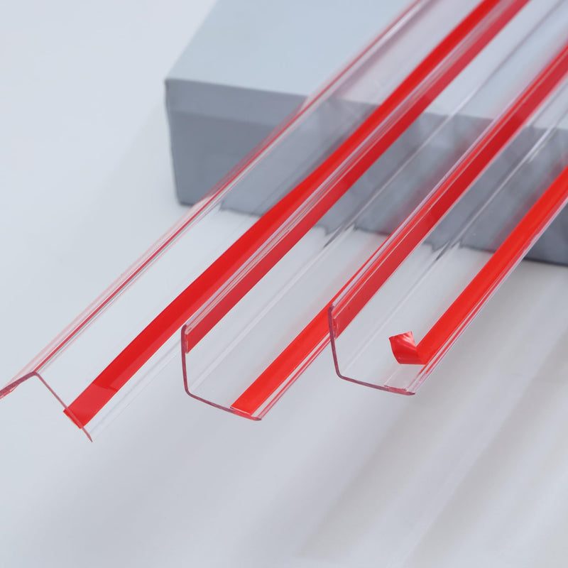 [Australia] - Clear Peel and Stick L Molding Corner Guards with 90° Angle for Wall Door Frame Cabinet Baseboard Protection and Decoration, 2.9ft x 1.2in (3Pcs) Clear 2.9ft x 1.2in (3Pcs) 