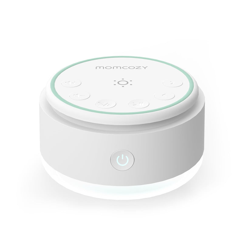 [Australia] - Momcozy Sound Machine for Baby-20 Soothing Sounds & Touch Light Portable White Noise for Kids & Adults for Sleeping Timer and Memory | Ideal Travel Companion & Nursery Must-Have & Outing Cold Light 