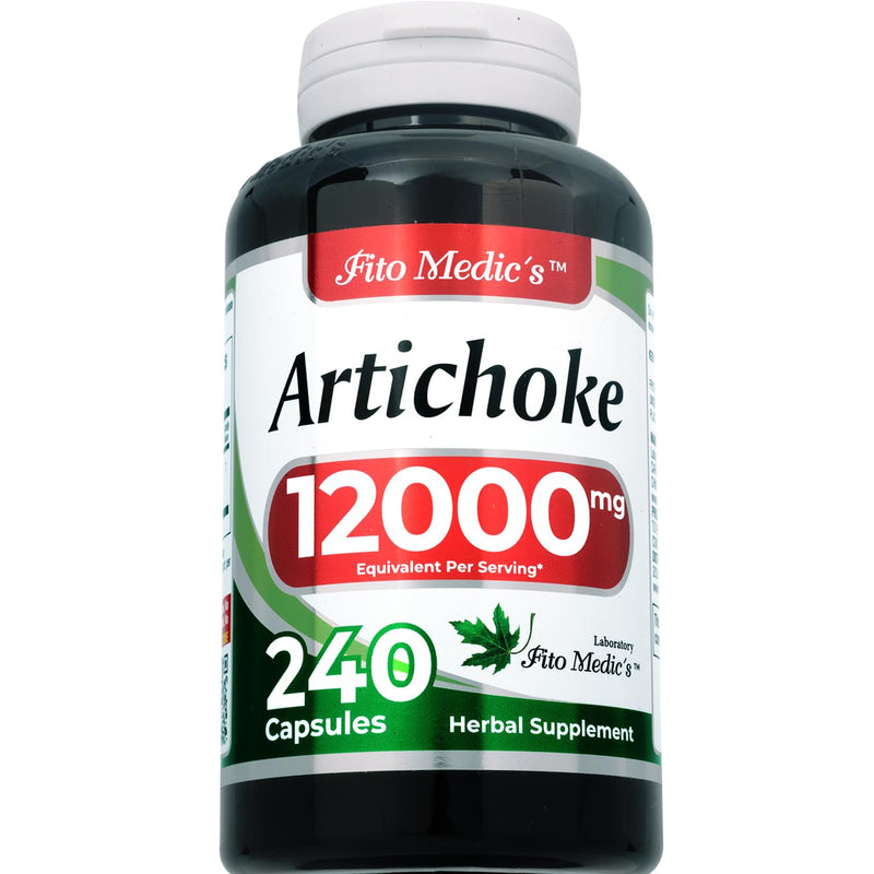 [Australia] - FITO MEDIC'S Lab | artichoke extract | artichoke extract capsules |240 capsules |12000 mg | artichoke |artichoke supplement | alcachofa. 