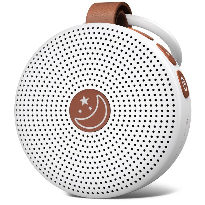 [Australia] - Mini Portable Sound Machine White Noise Machine with 30 Soothing Sounds for Baby Kids Adults Sleeping 32 Volume Levels Rechargeable Brown Noise Sleep Machine for Office Privacy Travel Sound Therapy 