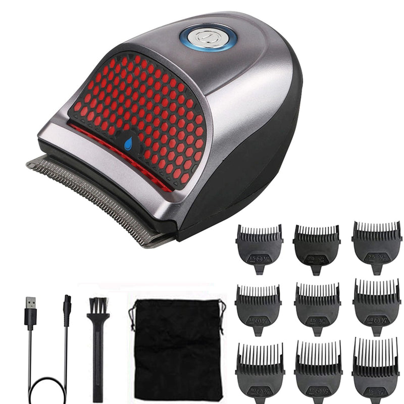 [Australia] - Shortcut Hair Clippers Self-Haircut Kit for Men, Shortcut Self Grooming Haircut Kit with 9 Limited Combs, USB Rechargeable Cordless Electric Hair Trimmer Professional Hair Cutting Machine 