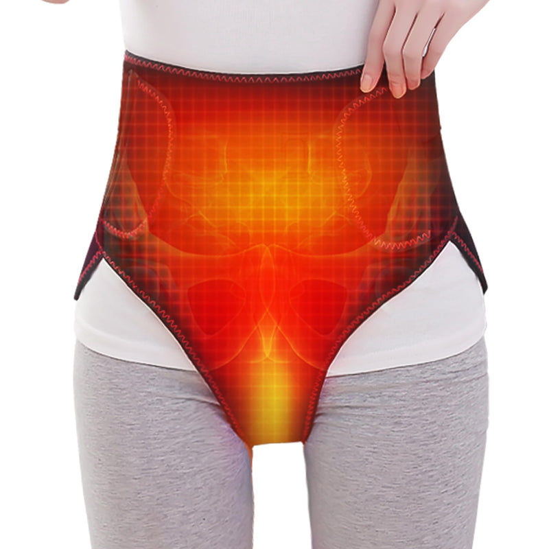 Period Heating Pad, Heating Pad for Period Cramps Massager for Women, with 3 Vibration and Heat Settings, New Upgrade Menstrual Heating Pad for Abdomen Pain and Cramps Relief Black