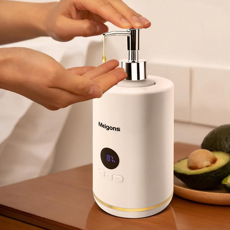 [Australia] - Oil Warmer for Massage, Massage Oil Warmer, Body Oils Heater for Spa, Salon and Barber Shops, with Two Oil Bottle Dispenser, Constant Temperature (White) White 