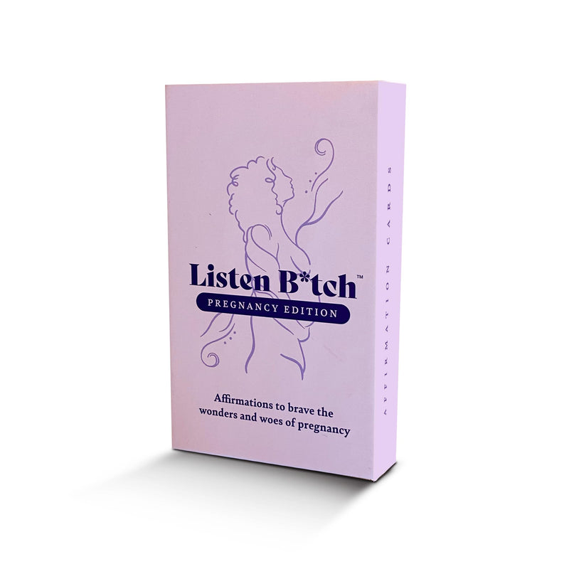 [Australia] - Pregnancy Edition Affirmations | Affirmation Cards to Help Brave The Wonderfully Terrifying Journey of Pregnancy 